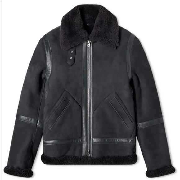 Acne studio Ian shearling jacket - Picture 2 of 6